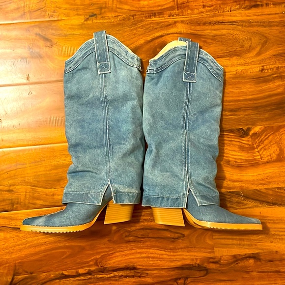 Denim Boots - Picture 3 of 7